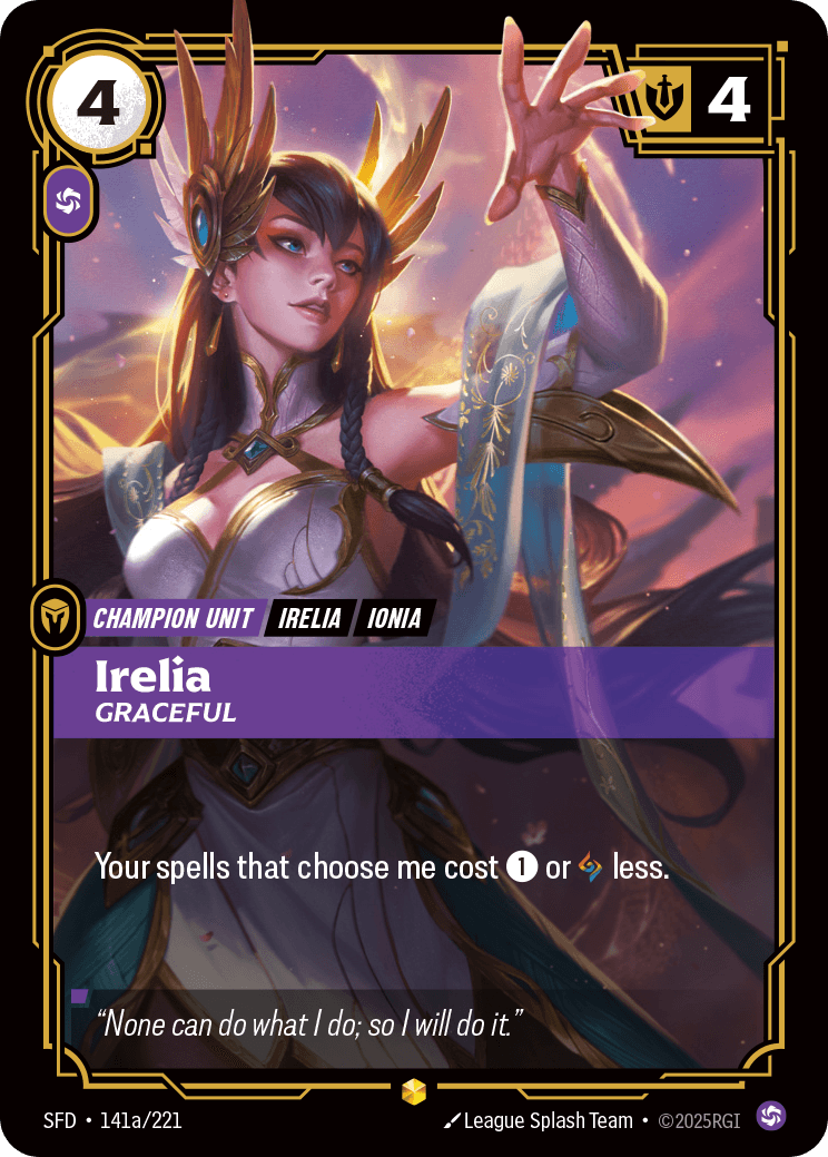 Irelia, Graceful