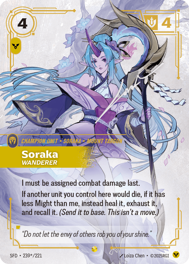 Soraka, Wanderer