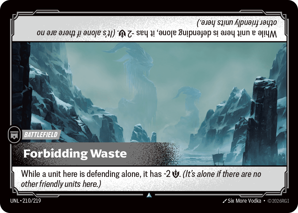 Forbidding Waste